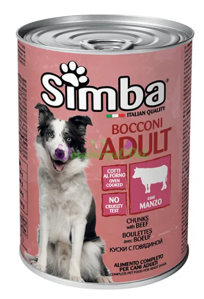 Вологий корм SIMBA DOG WET Beef 415 г