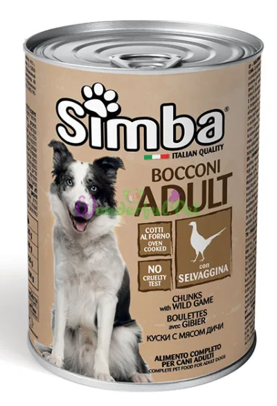 Вологий корм SIMBA DOG WET Game 415 г