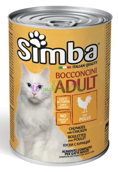 Вологий корм SIMBA CAT WET Chicken 415 г