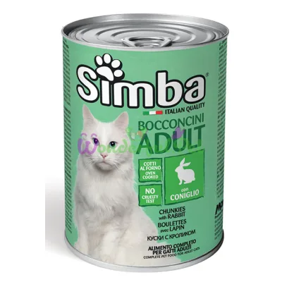 Влажный корм SIMBA CAT WET Rabbit 415 г