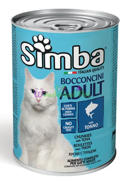 Вологий корм SIMBA CAT WET Tuna 415 г