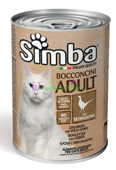 Вологий корм SIMBA CAT WET Game 415 г