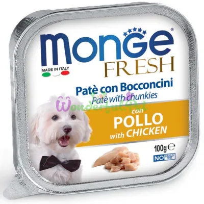 Паштет MONGE DOG FRESH Pollo 100 г