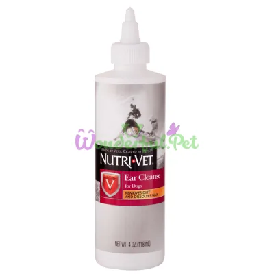 Ушные капли для собак Nutri-Vet Ear Cleanse Dog 118 мл