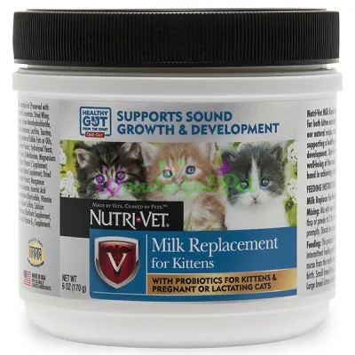 Сухое молоко Nutri-Vet Milk Replacement Kitten 170 г