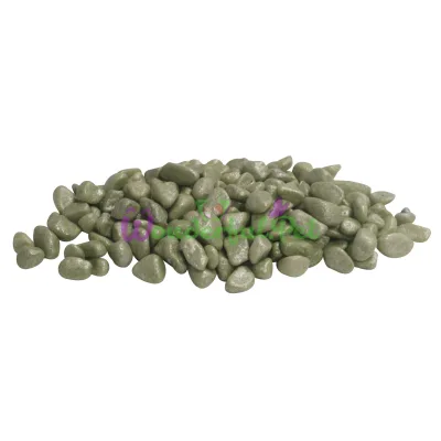Грунт FLUO, гравий крашеный, серебро, 350 г (2476) (6 шт уп) +