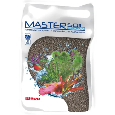 Грунт SOIL Brown, натуральный ил речной, коричневый, 3,3 кг