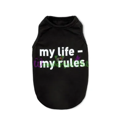 Борцовка для собак Pet Fashion my life M черная