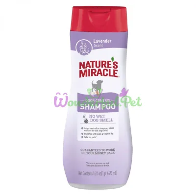 Nature's Miracle 8in1 Lavender Shampoo for Dogs 473 ml