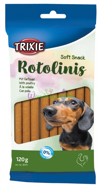 Rotolinis Dog Treats with Poultry 120 g (12 pcs)