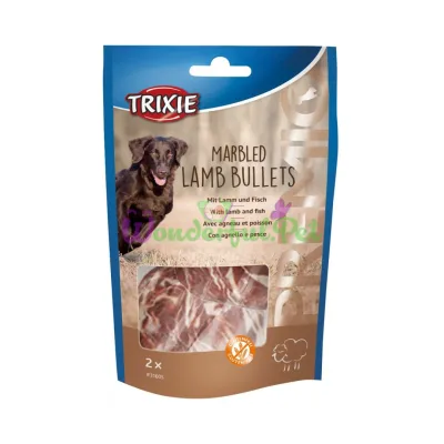 Лакомство для собак PREMIO Marbled Lamb Bullets говядина ягненок 50 г