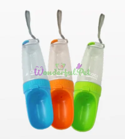 Travel Water Bottle for Dogs, Assorted, Plastic, 350 ml