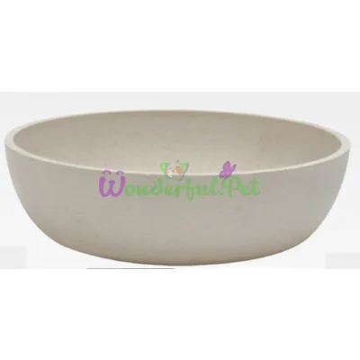 Миска CROCI Bamboo, бамбуковое волокно, белая, 1 л, 17 см