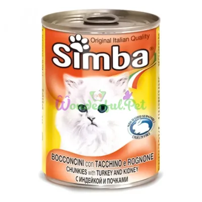 Вологий корм SIMBA CAT WET Turkey 415 г
