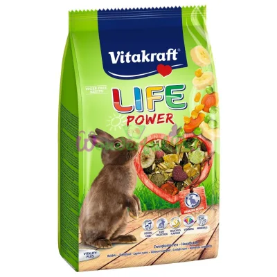 Корм для кроликов Vitakraft life с бананом 600 г