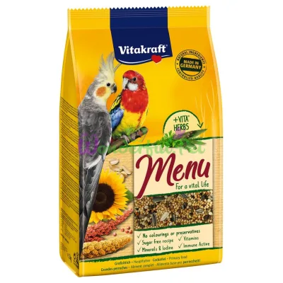 Корм для нимф Vitakraft Меню 3 кг