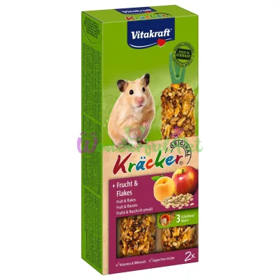 Крекер для хомяка Vitakraft фруктовый 2 шт