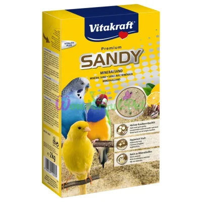 Песок для птиц Vitakraft SANDY с минералами 2 кг