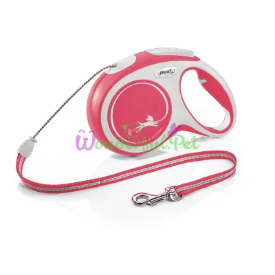 Рулетка FLEXI NEW COMFORT М 8 м шнур красная