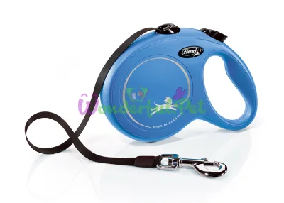 Tape measure FLEXI NEW CLASSIC L 5 m blue tape