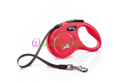 Tape measure FLEXI NEW CLASSIC S 5 m 15 kg red tape