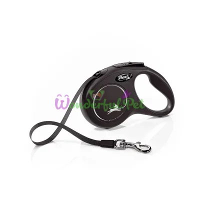 Tape measure FLEXI NEW CLASSIC S 5 m 15 kg tape black