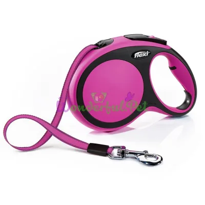 Рулетка FLEXI NEW COMFORT L 8 м 50 кг лента розовая