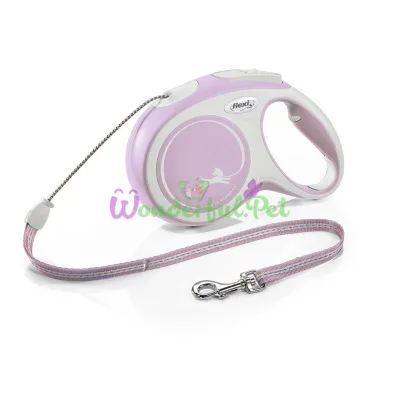 Рулетка FLEXI NEW COMFORT M 8 м шнур розовая
