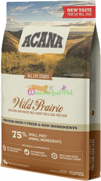 Сухой корм ACANA WILD PRAIRIE CAT 4.5 кг