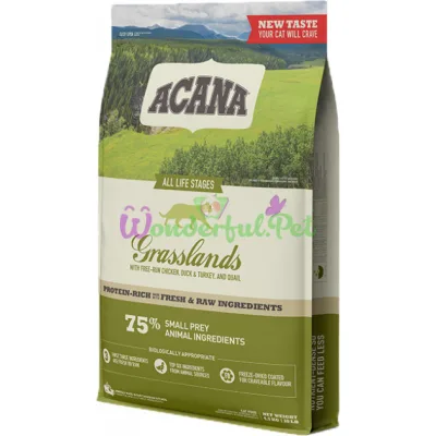 Сухой корм ACANA Grasslands Cat 4.5 кг