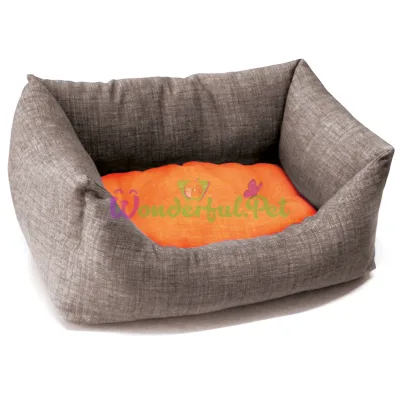 Лежанка CROCI Dual grey orange 45х30 см
