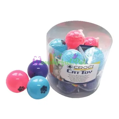 Игрушка для котов CROCI Cat Toy Мяч блестки-чешуя d=5 см