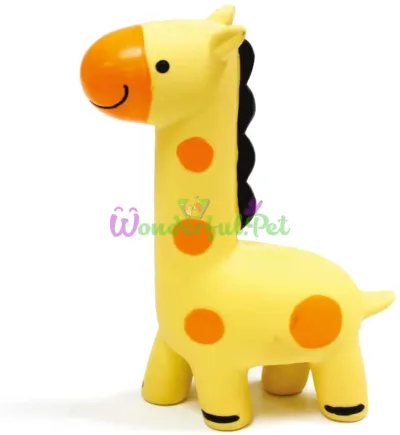 CROCI Jungle Latex Dog Toy with Squeaker, 15 cm