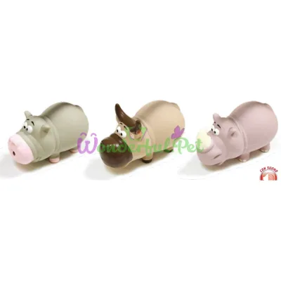 Игрушка для собак CROCI Кругляшики-животные, винил, с пищалкой, 18 см