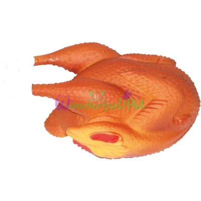 Игрушка для собак CROCI Курица гриль, пищалка, 18 см