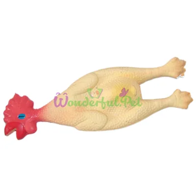 Игрушка для собак CROCI Курица, латекс, пищалка, 24 см