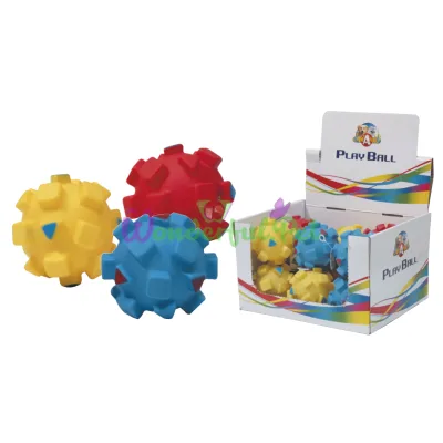 Игрушка для соб. CROCI мяч с лапкою, винил, 8 см