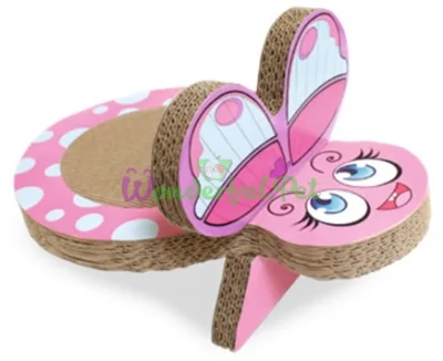 CROCI Butterfly Cat Scratcher, 25×38×20 cm