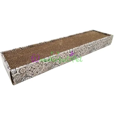Когтеточка CROCI гофрований картон, TEXTURE (майолика), 48х12х5 см
