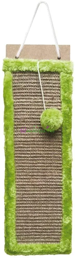CROCI Wall-Mounted Scratcher, Plywood Plush Sisal, 15x50 cm