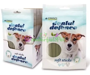 Лакомство Croci Dog DENTAL DEFENCE SOFT STICK Green tea 80 г