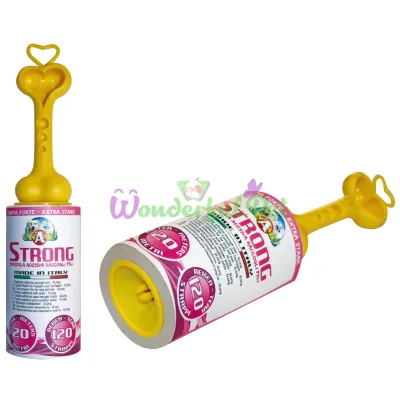 Sticky Lint Roller, 20 m, Ø60 mm, 12 pcs box