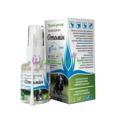 Pharmaton Otomin Ear Cleaner with Dispenser, 30 ml