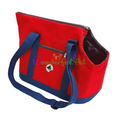 Сумка-переноска CROCI Giselle Red Blue 49х23х31 см