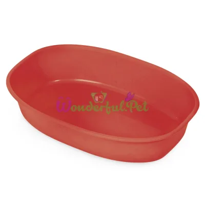 Туалет для кошек GEMINI RED 28x42x9