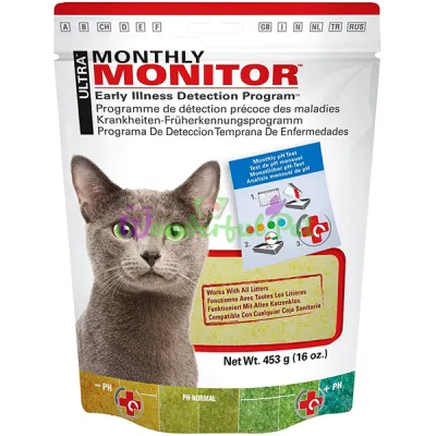 Индикатор рН мочи котов Litter Pearls Monthly Monitor 453 г
