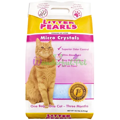 Кварцевый наполнитель Litter Pearls Micro Crystals 4.76 кг