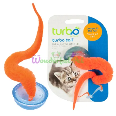 Coastal Turbo Tail Pop Up КОСТАЛ ТУРБО ТЕЙЛ ХВОСТ интерактивная игрушка для котов , см.