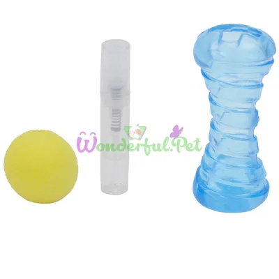 Coastal Turbo Scent Locker Dumbbell КОСТАЛ ТУРБО СЕНТ ЛОКЕР ГАНТЕЛЬ с кошачьей мятой, игрушка для котов, комплект , см.