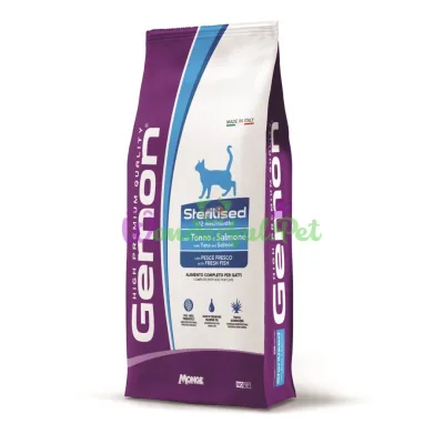 Сухой корм GEMON CAT Sterilised Tuna Salmon 7 кг